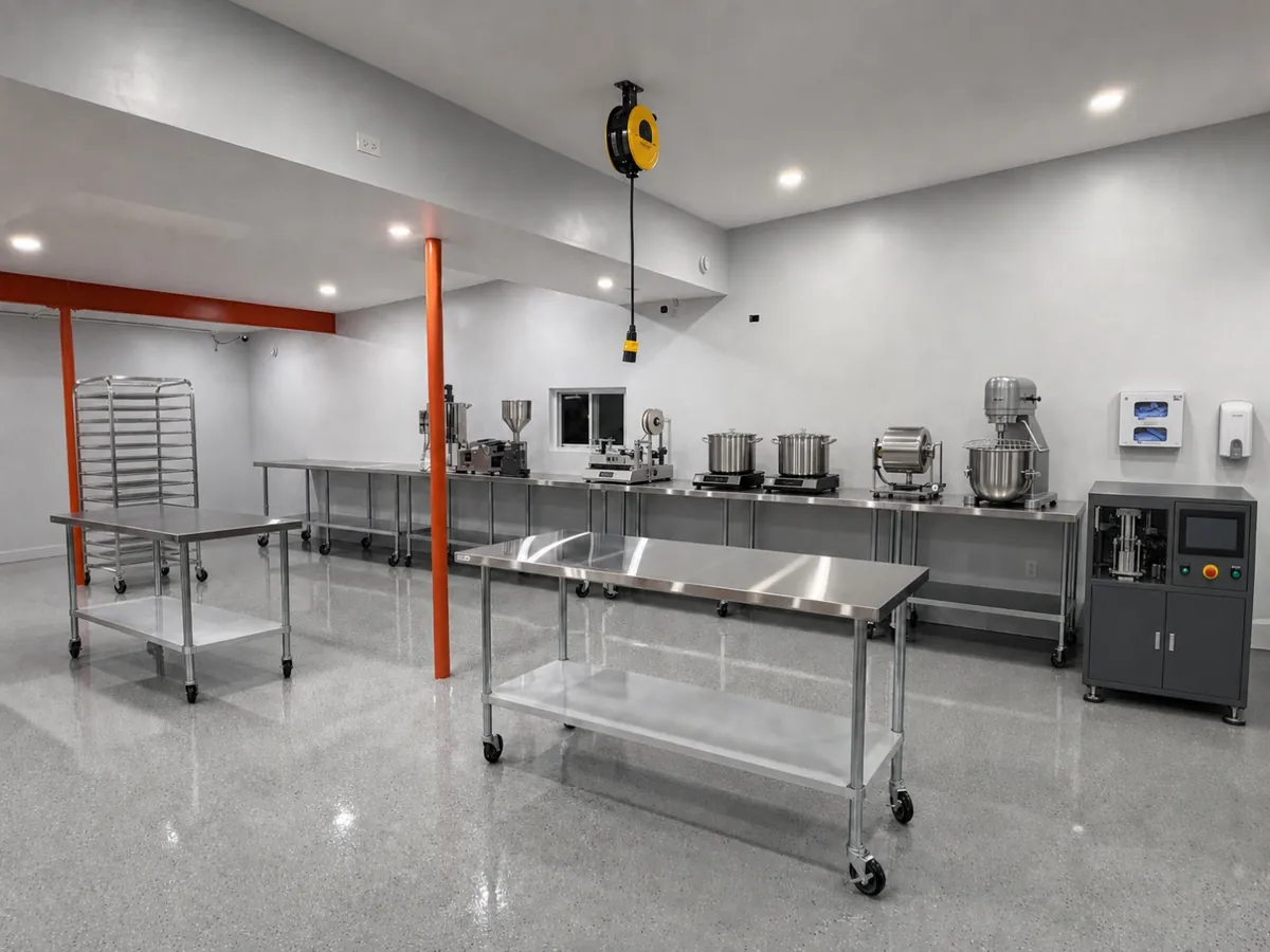 Inside The Lab Illinois production facility